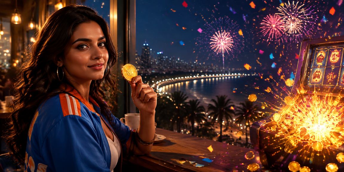 Player enjoying live casino games via mobile phone in Mumbai